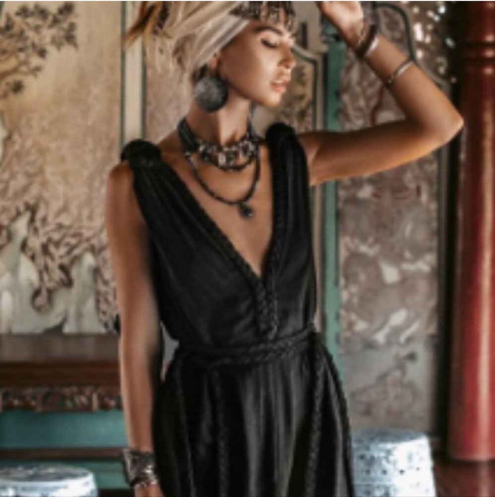 AYA Sacred Wear Black Nomad Spirit Dress